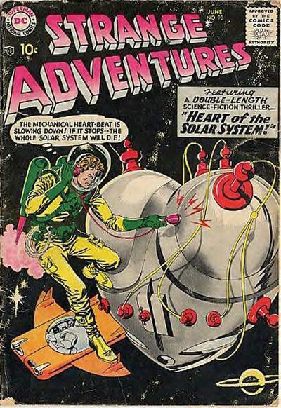 Cover of Strange Adventures #93