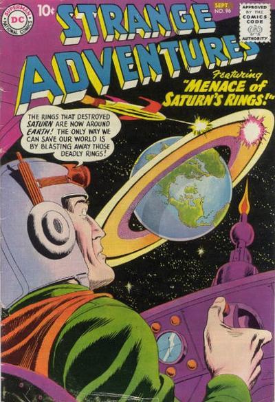 Cover of Strange Adventures #96