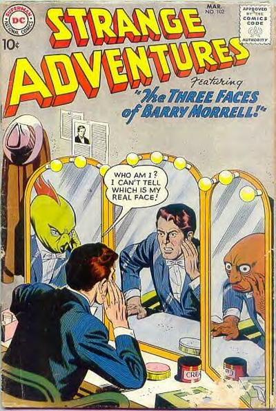 Cover of Strange Adventures #102