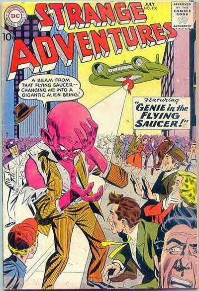 Cover of Strange Adventures #106