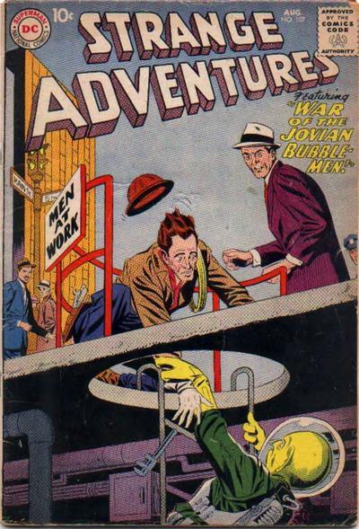 Cover of Strange Adventures #107