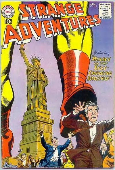 Cover of Strange Adventures #112