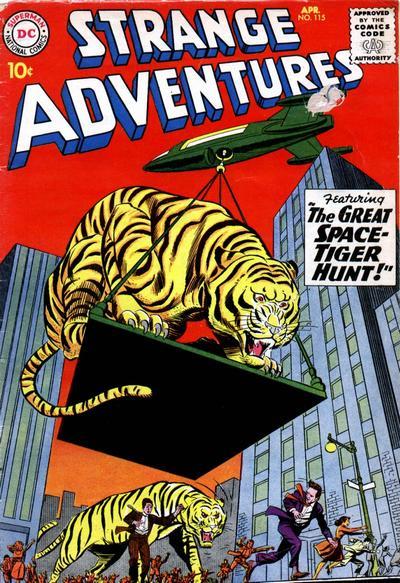 Cover of Strange Adventures #115