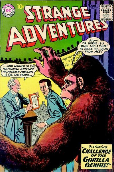 Cover of Strange Adventures #117