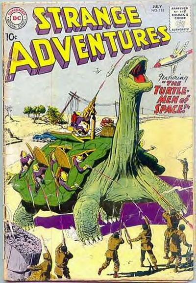 Cover of Strange Adventures #118