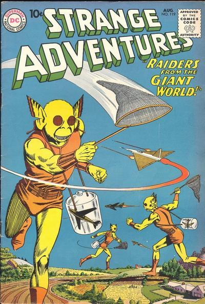 Cover of Strange Adventures #119