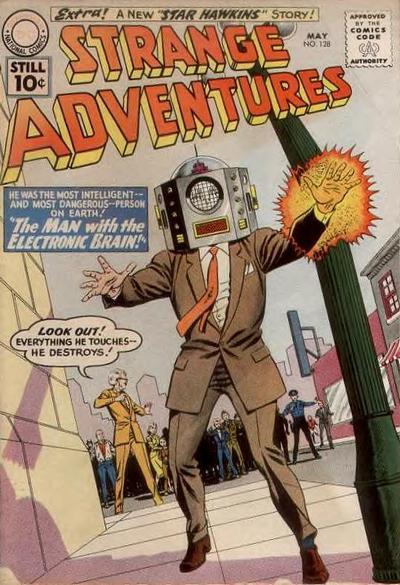 Cover of Strange Adventures #128