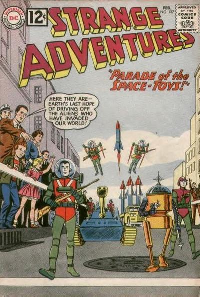 Cover of Strange Adventures #137