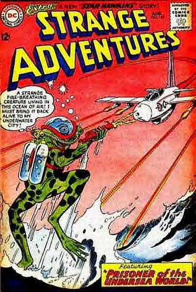 Cover of Strange Adventures #155