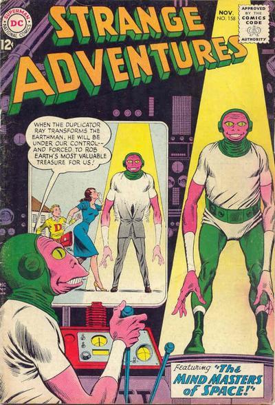 Cover of Strange Adventures #158