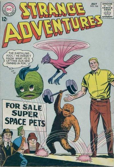 Cover of Strange Adventures #166