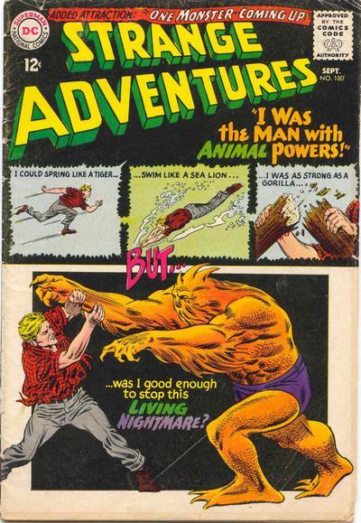 Cover of Strange Adventures #180