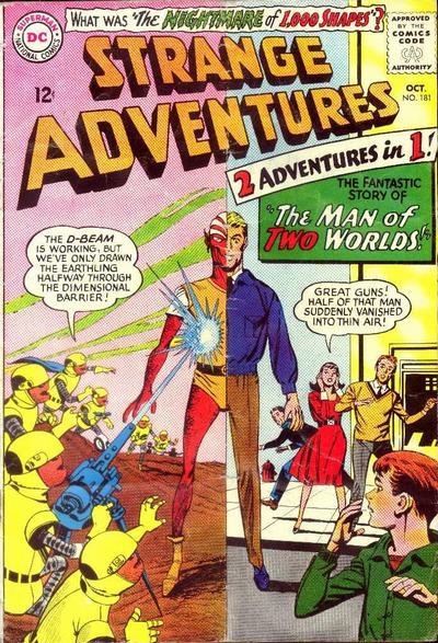 Cover of Strange Adventures #181