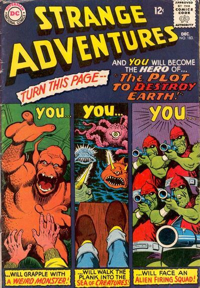 Cover of Strange Adventures #183