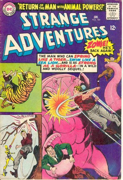 Cover of Strange Adventures #184