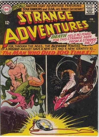 Cover of Strange Adventures #185