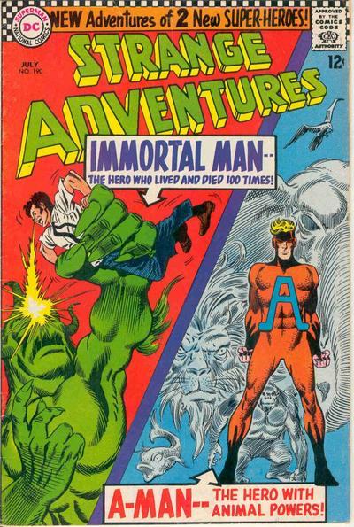 Cover of Strange Adventures #190