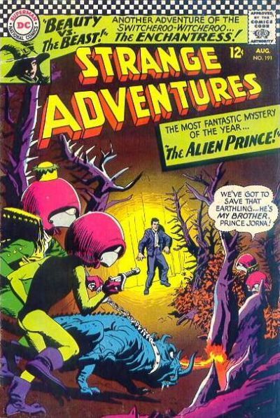 Cover of Strange Adventures #191