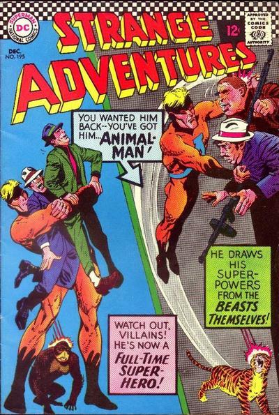 Cover of Strange Adventures #195