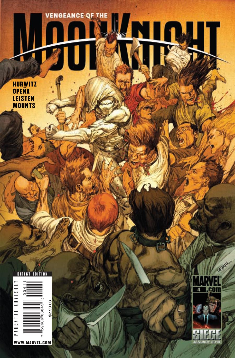 Cover of Vengeance of the Moon Knight #4