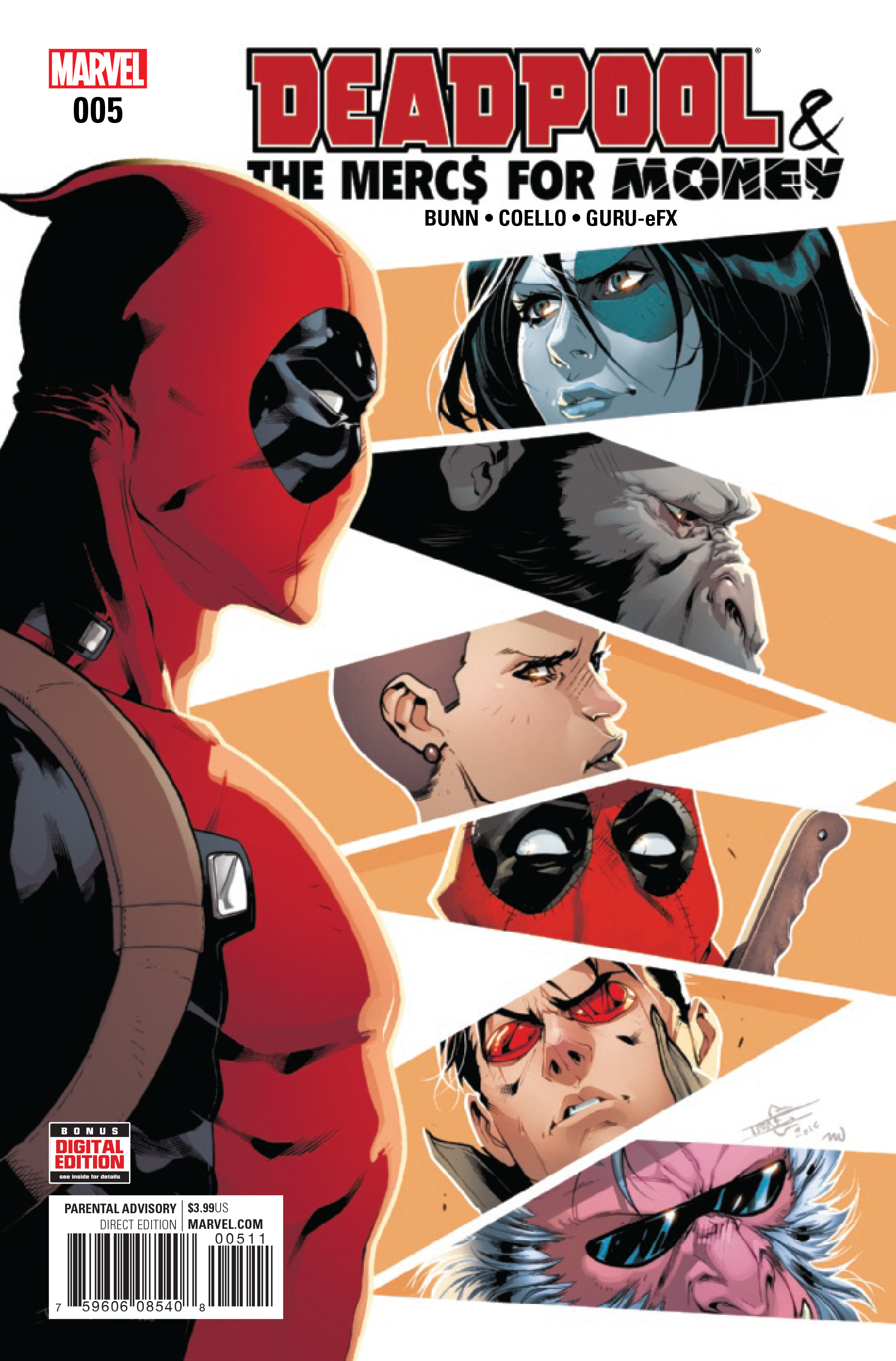 Deadpool & the Mercs for Money (2016) #5