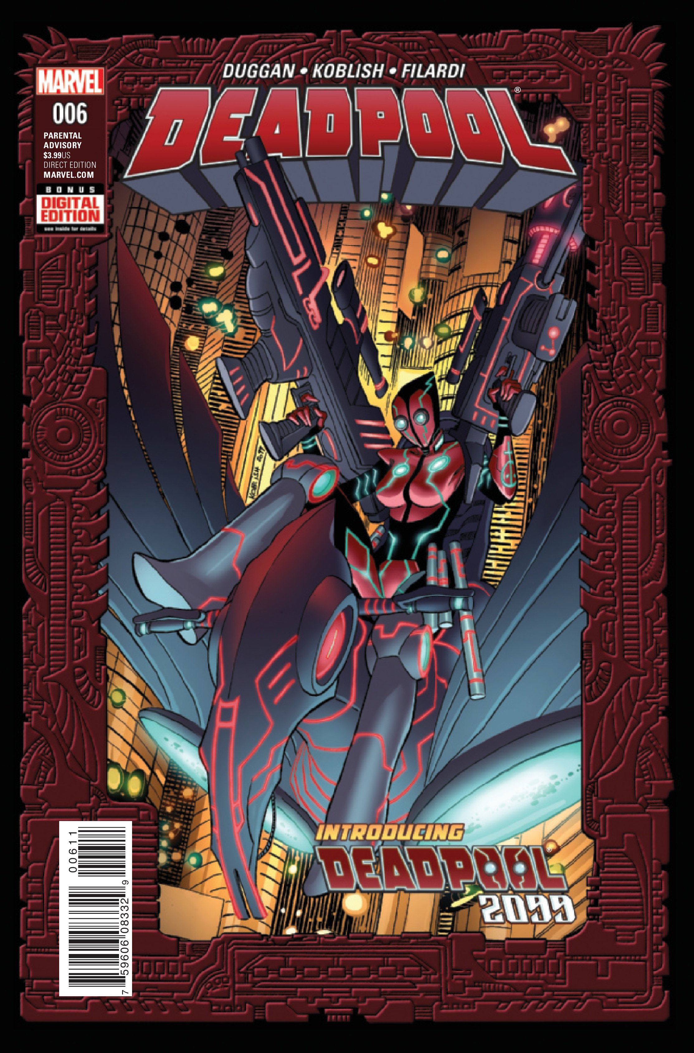 Deadpool (2016) #6 cover