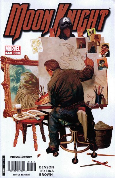 Moon Knight (2006) #15 cover