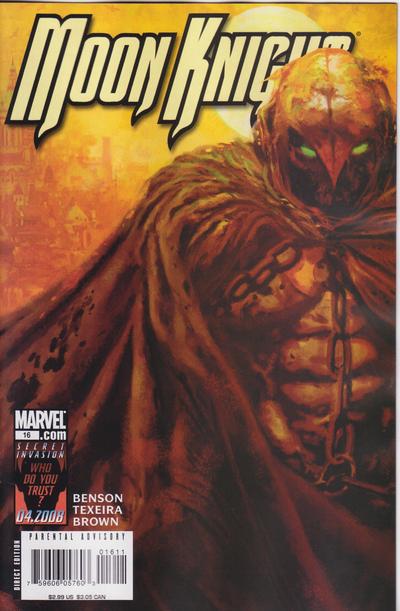 Moon Knight (2006) #16 cover