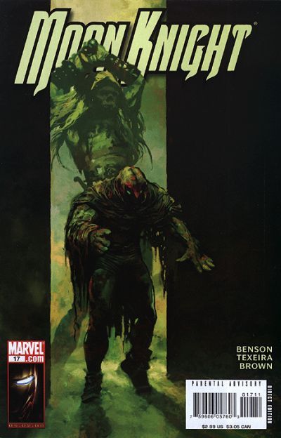 Moon Knight (2006) #17 cover