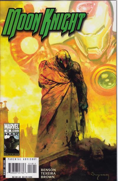 Moon Knight (2006) #18 cover