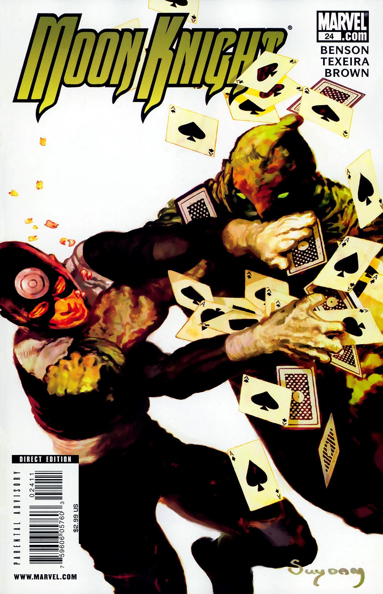 Moon Knight (2006) #24 cover