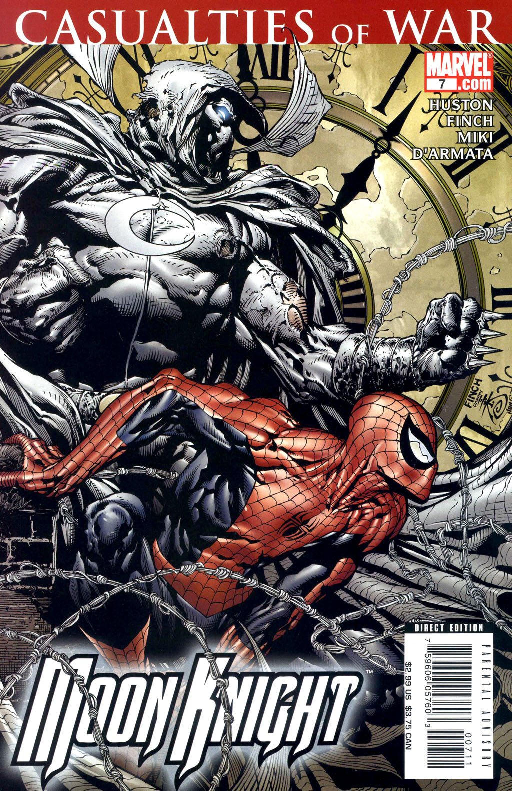Moon Knight (2006) #7 cover