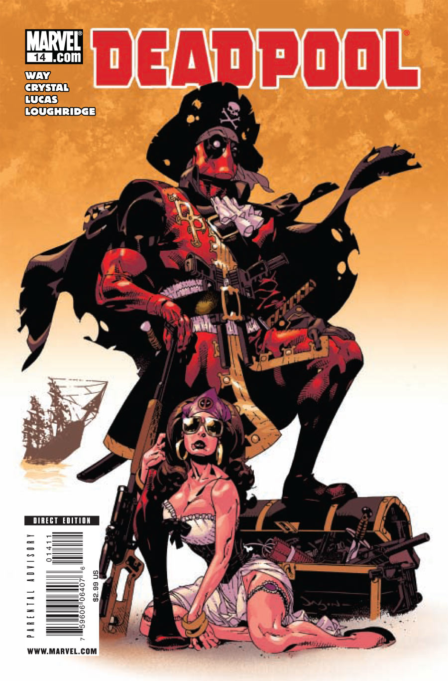 Deadpool (2008) #14 cover