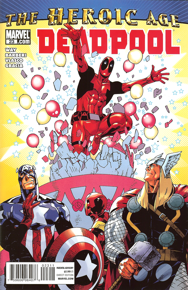 Deadpool (2008) #23 cover