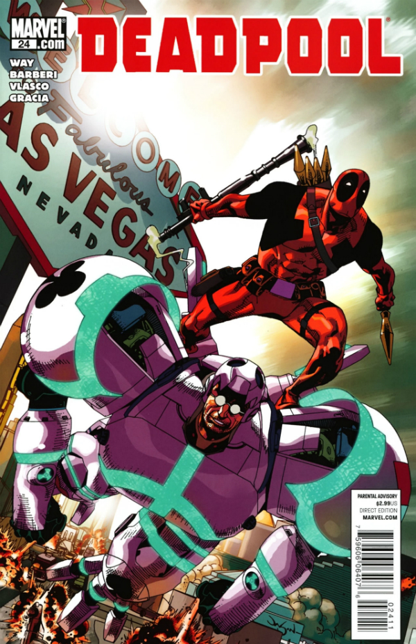 Deadpool (2008) #24 cover