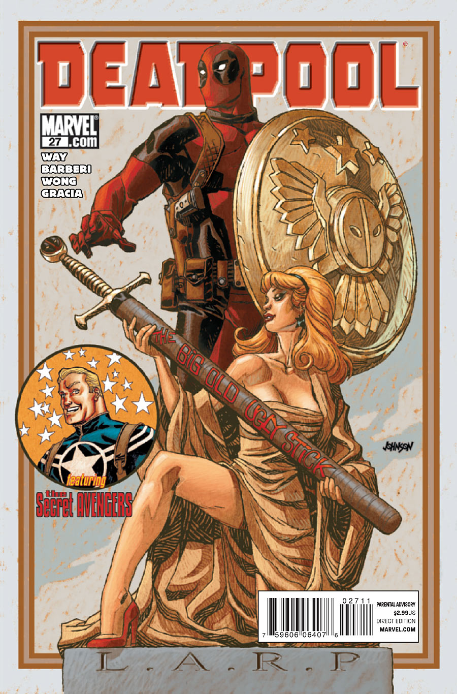 Deadpool (2008) #27 cover