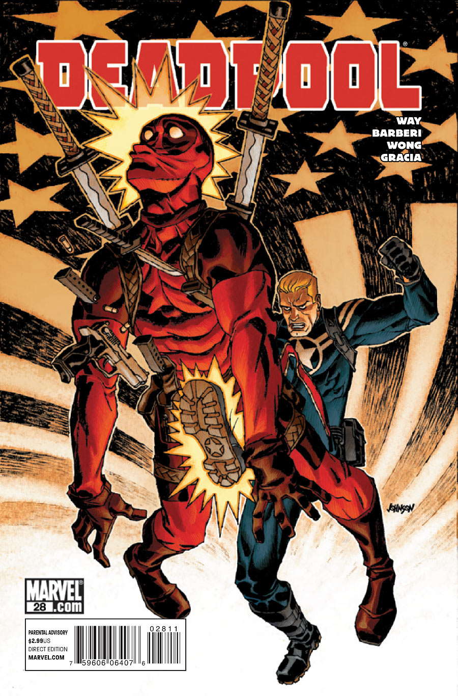 Deadpool (2008) #28 cover