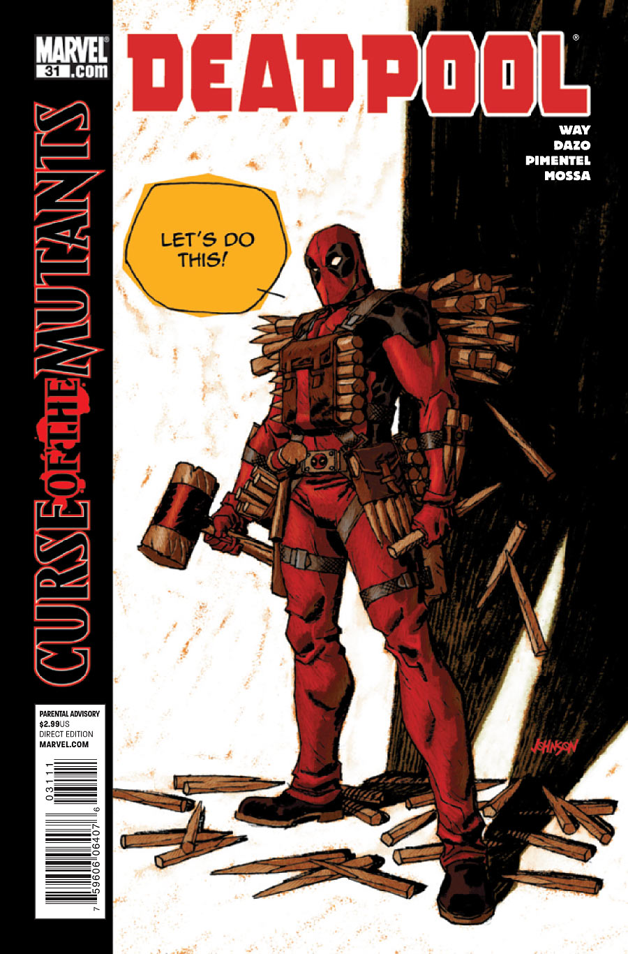 Deadpool (2008) #31 cover