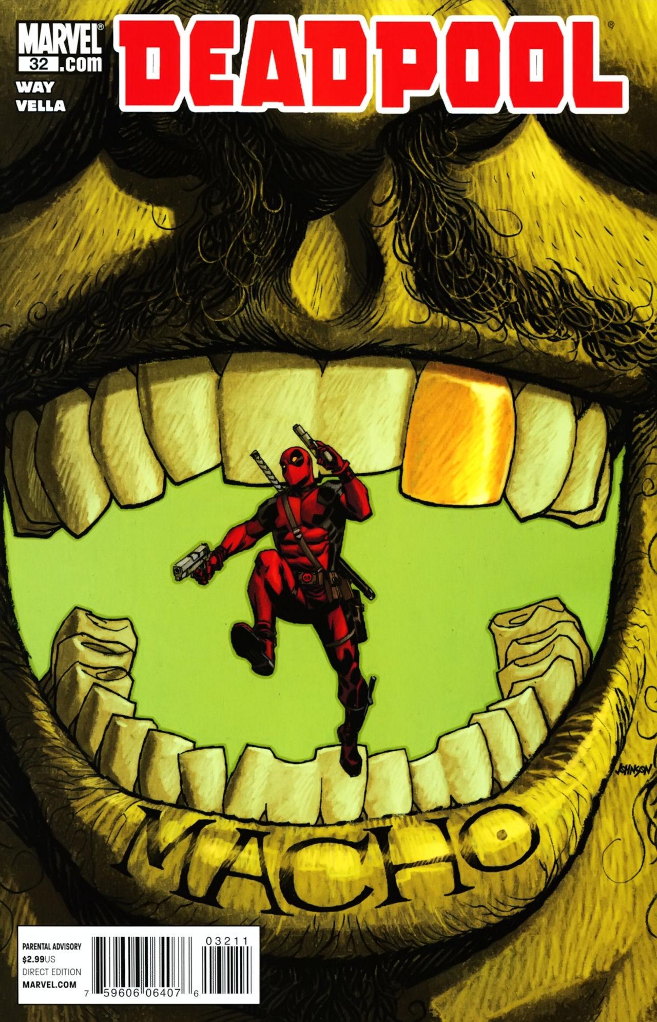 Deadpool (2008) #32 cover
