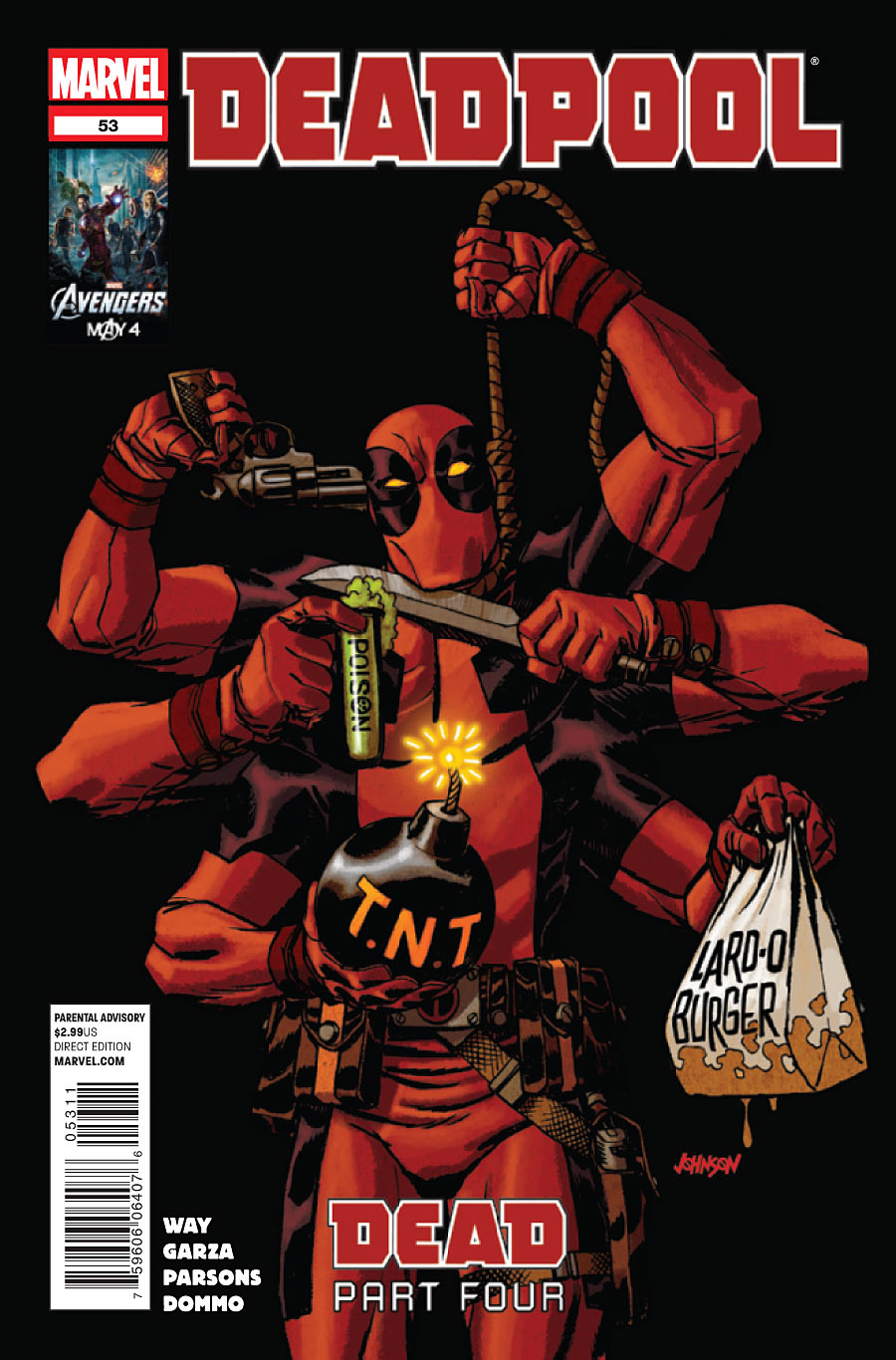 Deadpool (2008) #53 cover