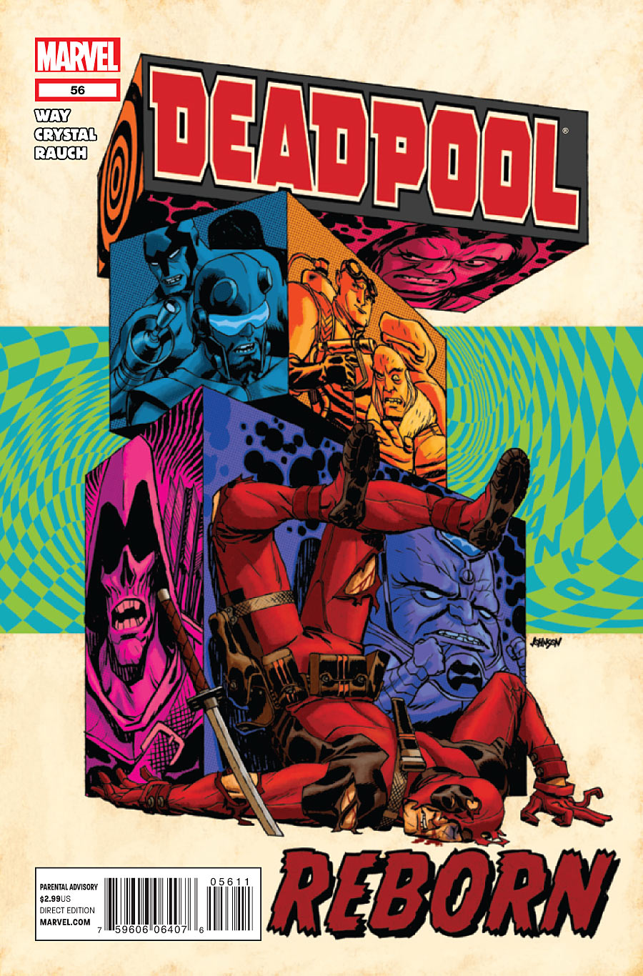 Deadpool (2008) #56 cover