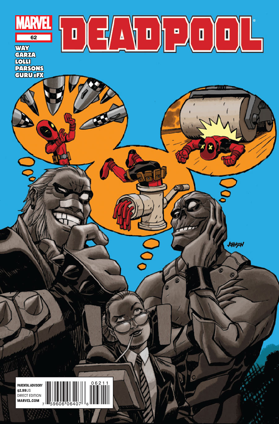 Deadpool (2008) #62 cover