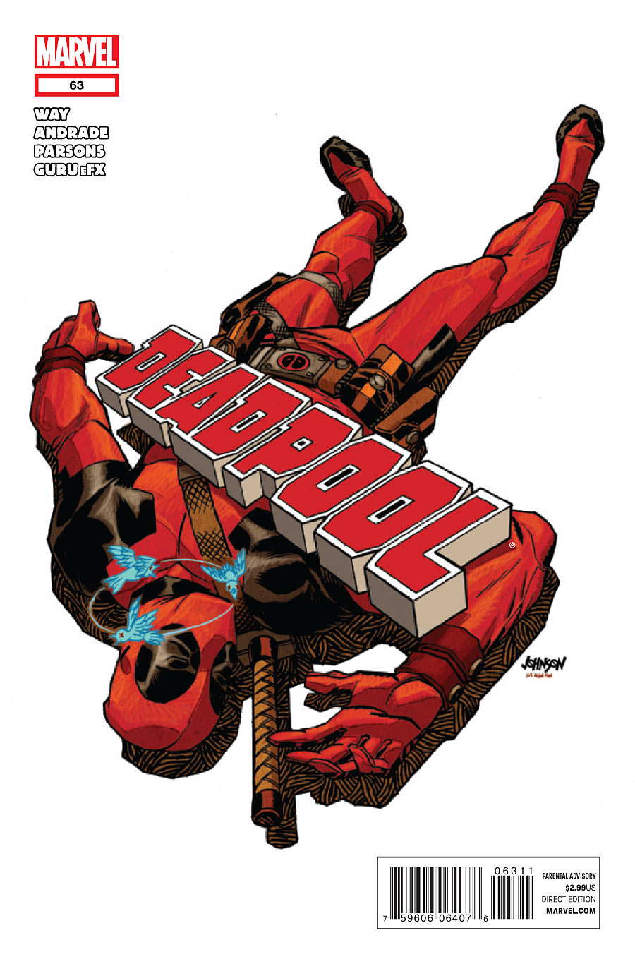 Deadpool (2008) #63 cover