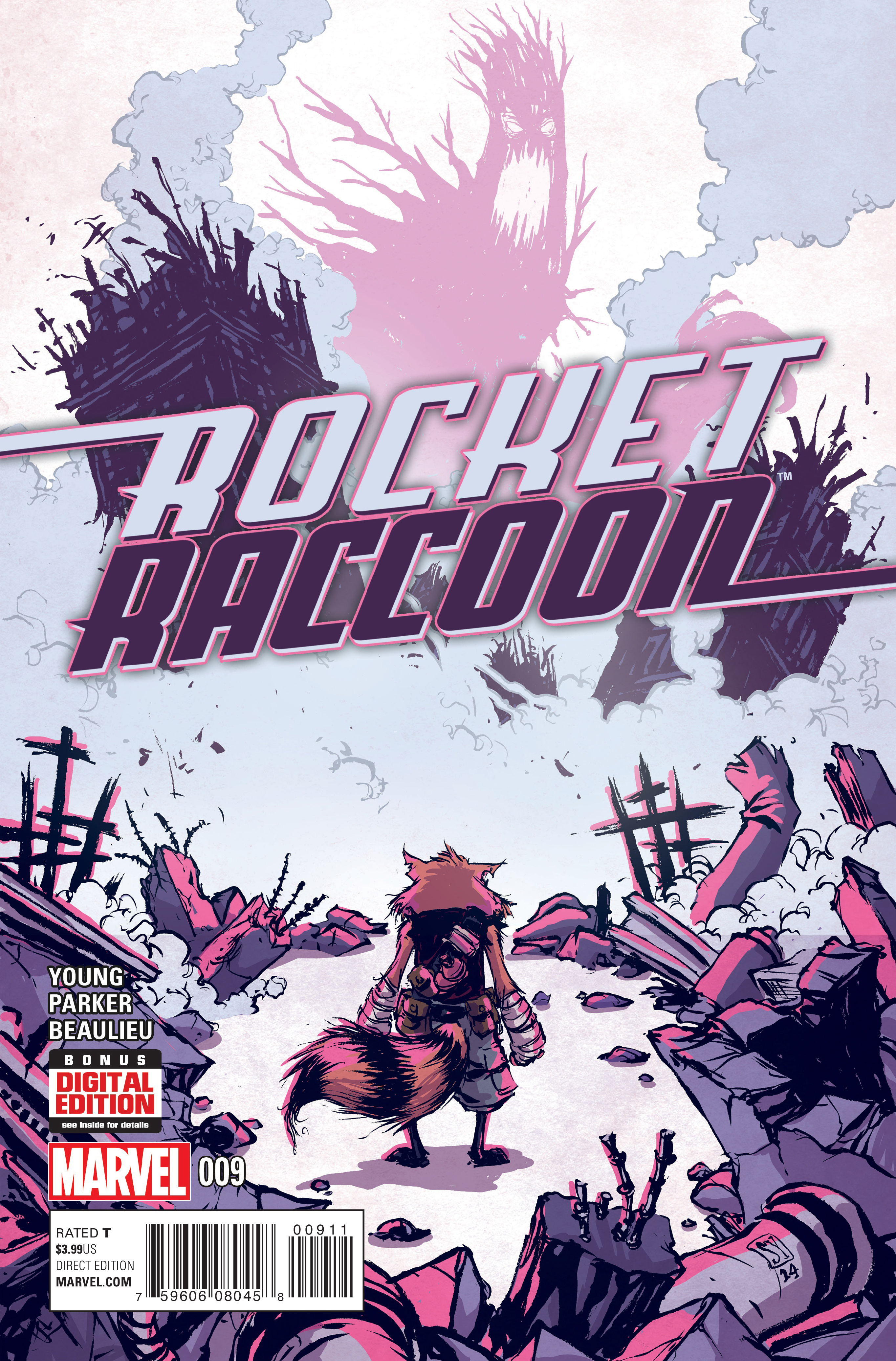 Rocket Raccoon (2014) #9 cover