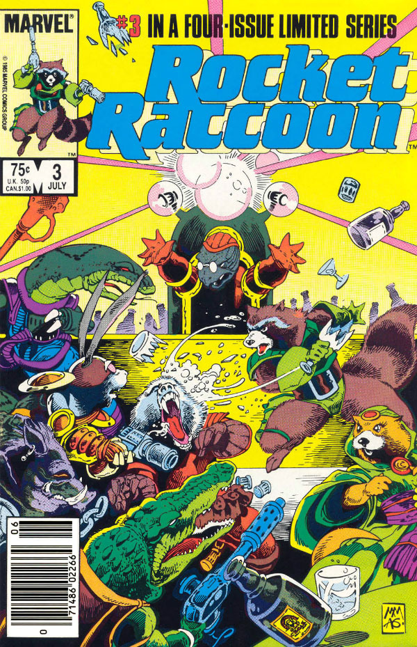 Cover of Rocket Raccoon #3