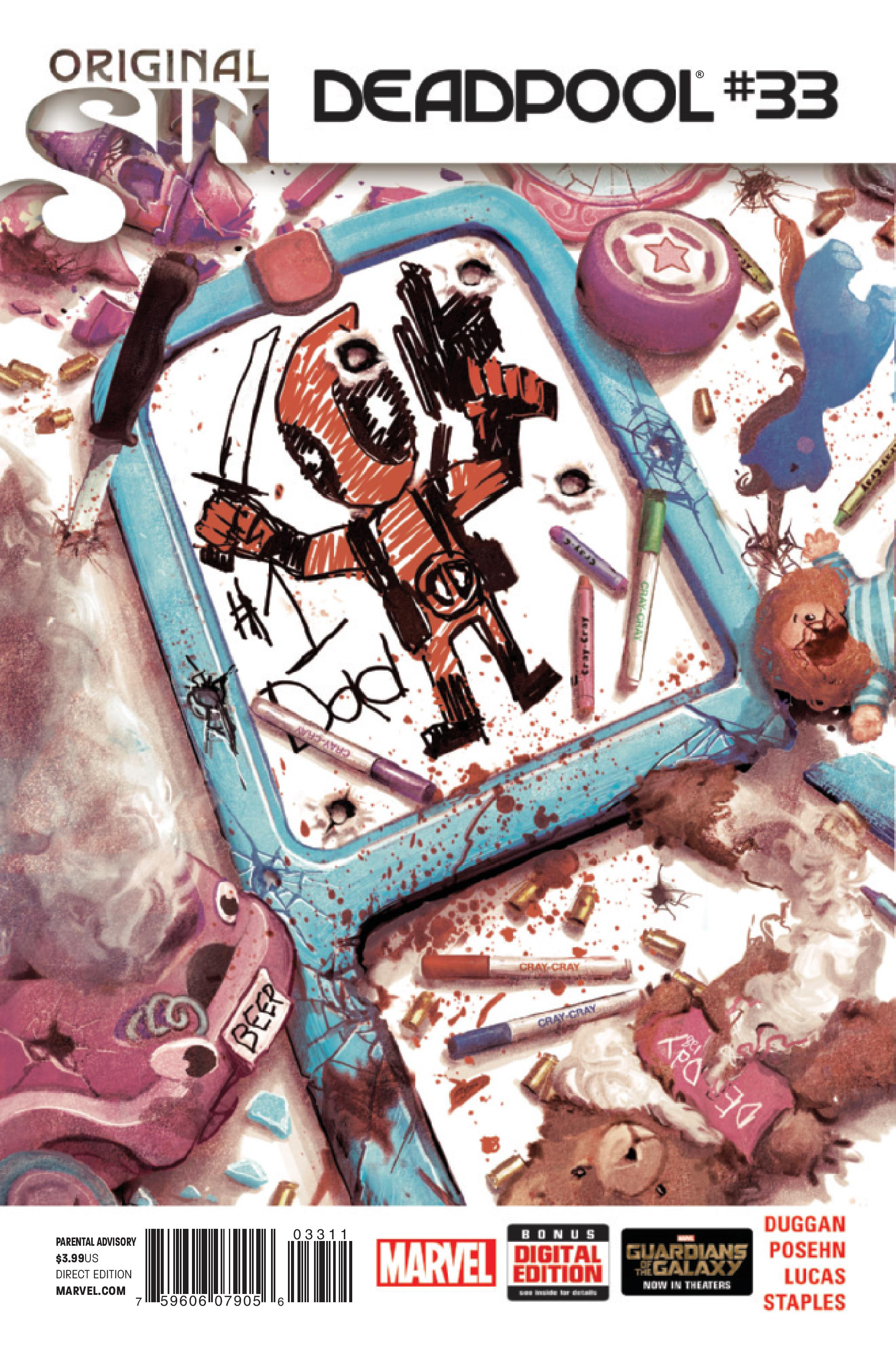 Deadpool (2013) #33 cover