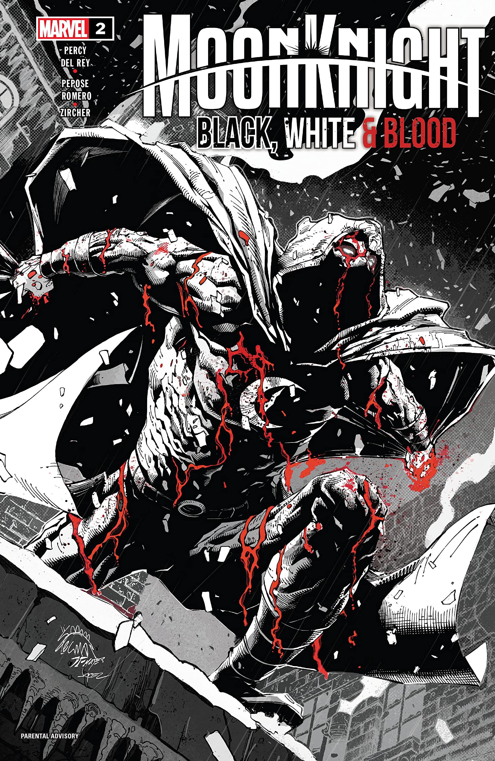 Moon Knight: Black, White & Blood