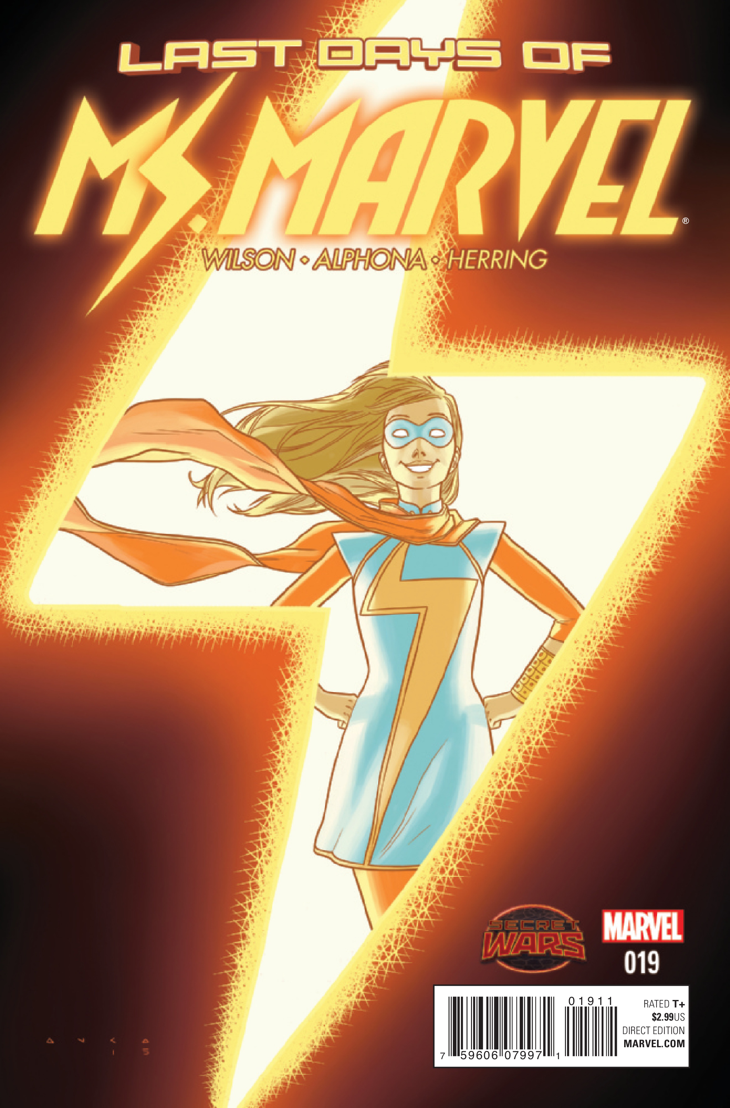 Ms. Marvel (2014) #19 cover
