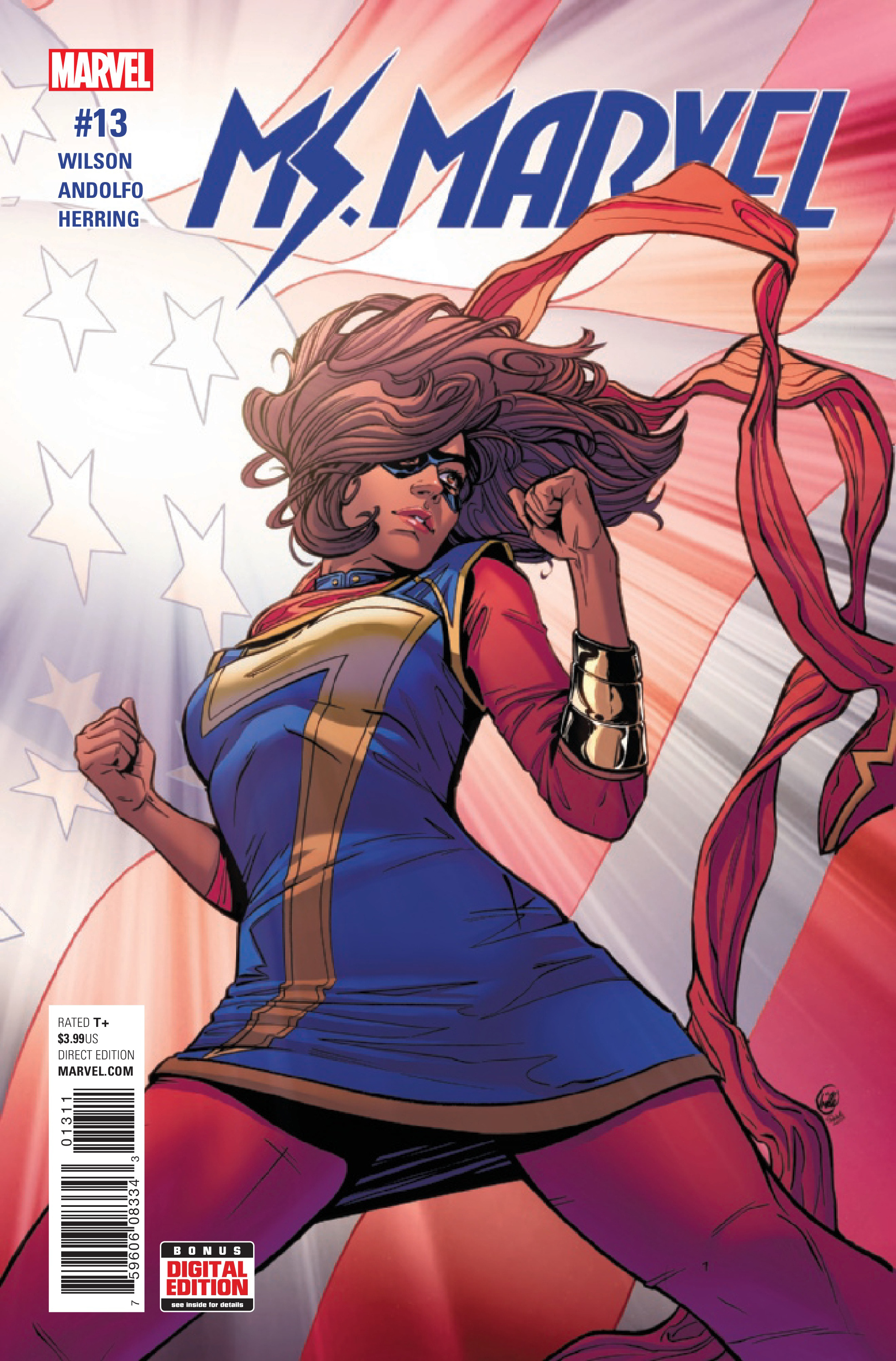 Ms. Marvel (2016) #13 cover
