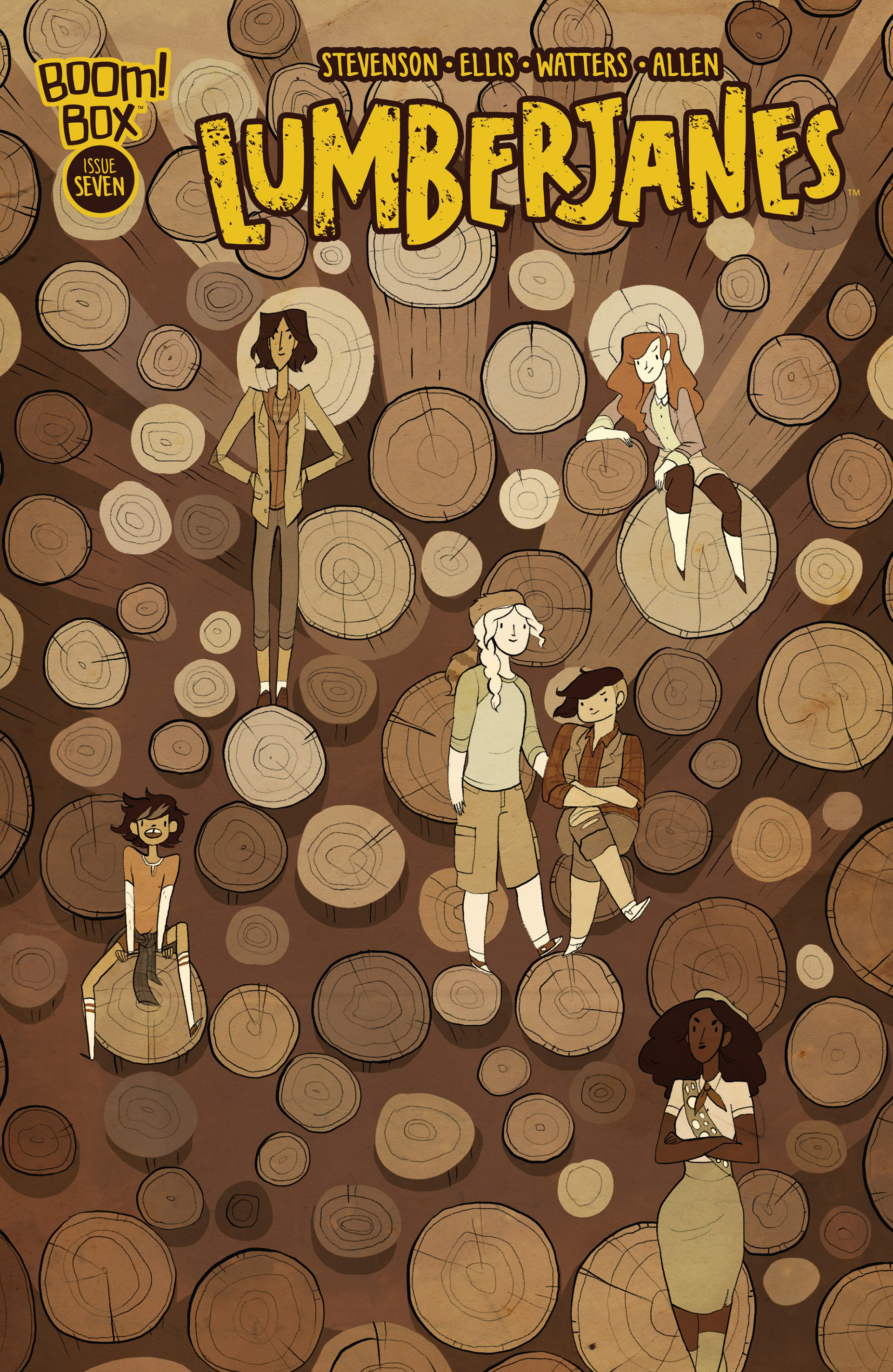 Lumberjanes (2014) #7 cover